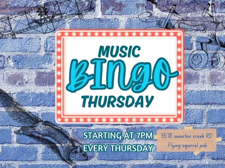 Music Bingo Thursdays