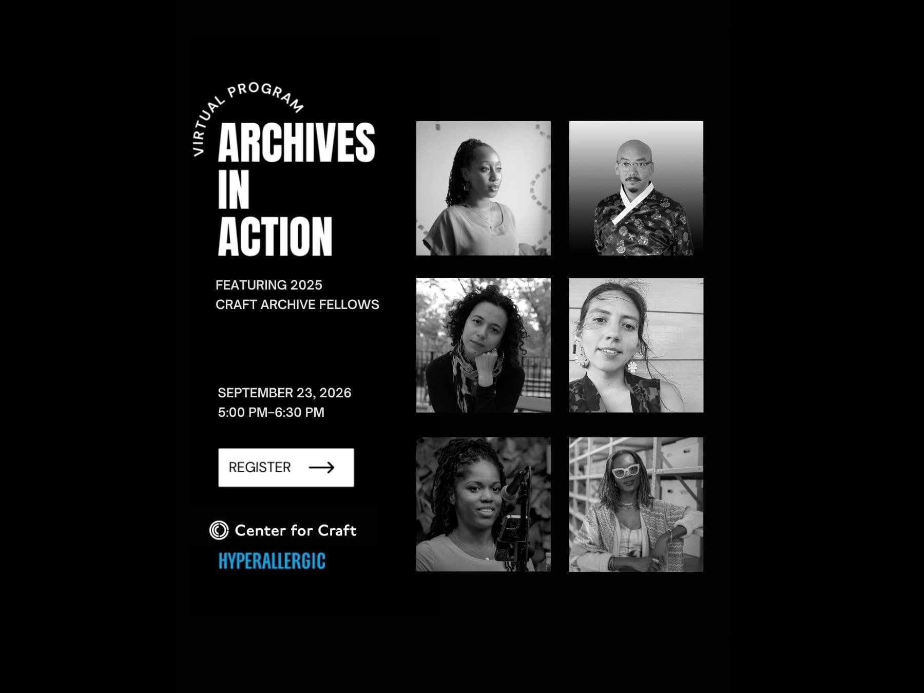 Archives in Action: 2025 Craft Archive Fellows Virtual Program