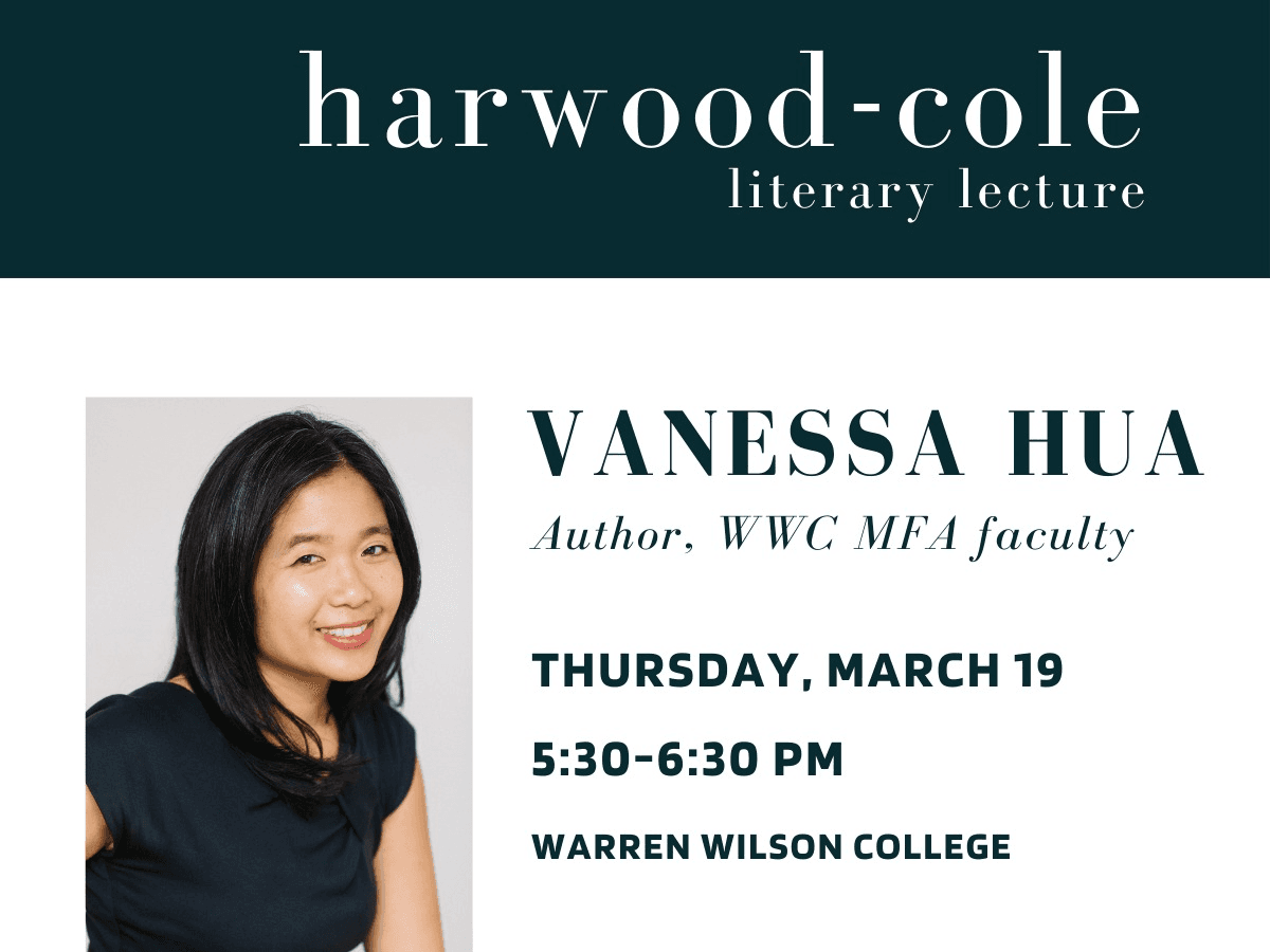 Harwood Cole Literary Lecture Featuring Vanessa Hua