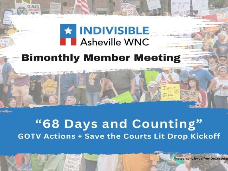 68 Days and Counting: Bimonthly Member Meeting