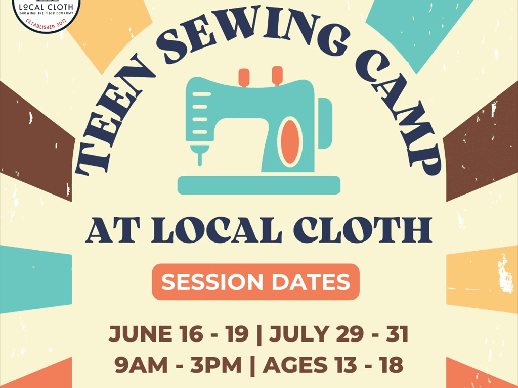 Teen Sewing Summer Camp