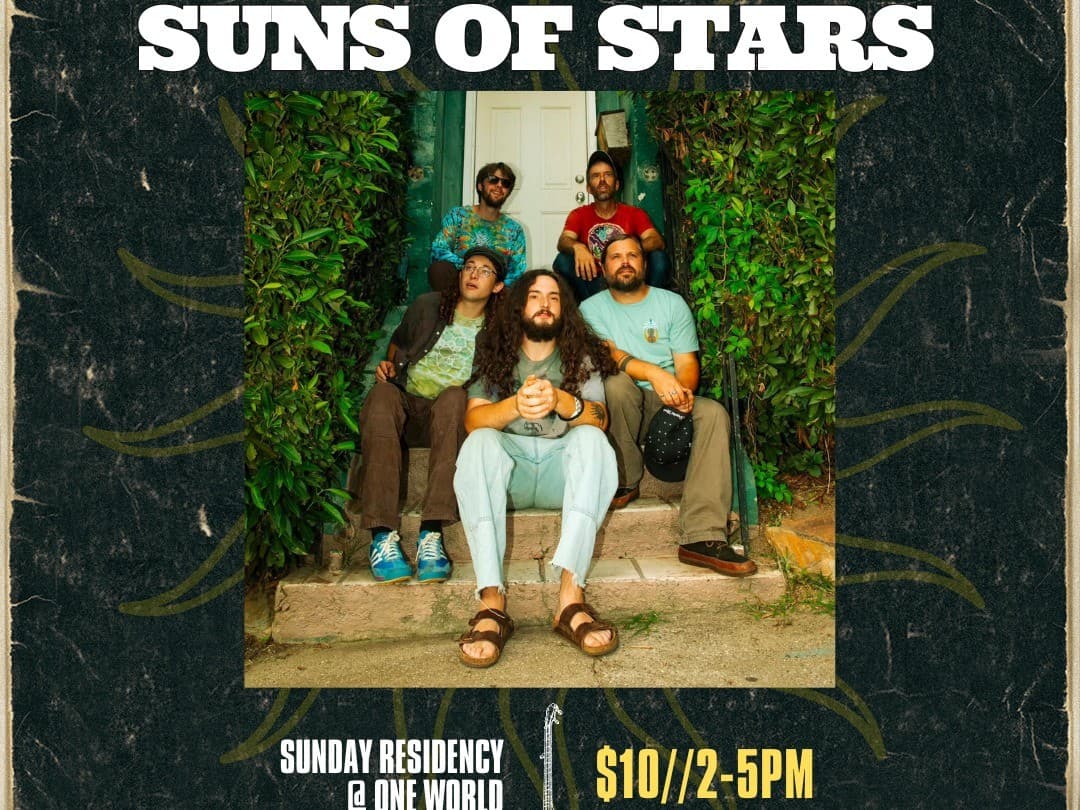 Suns of stars - sunday residency smoking hot bluegrass