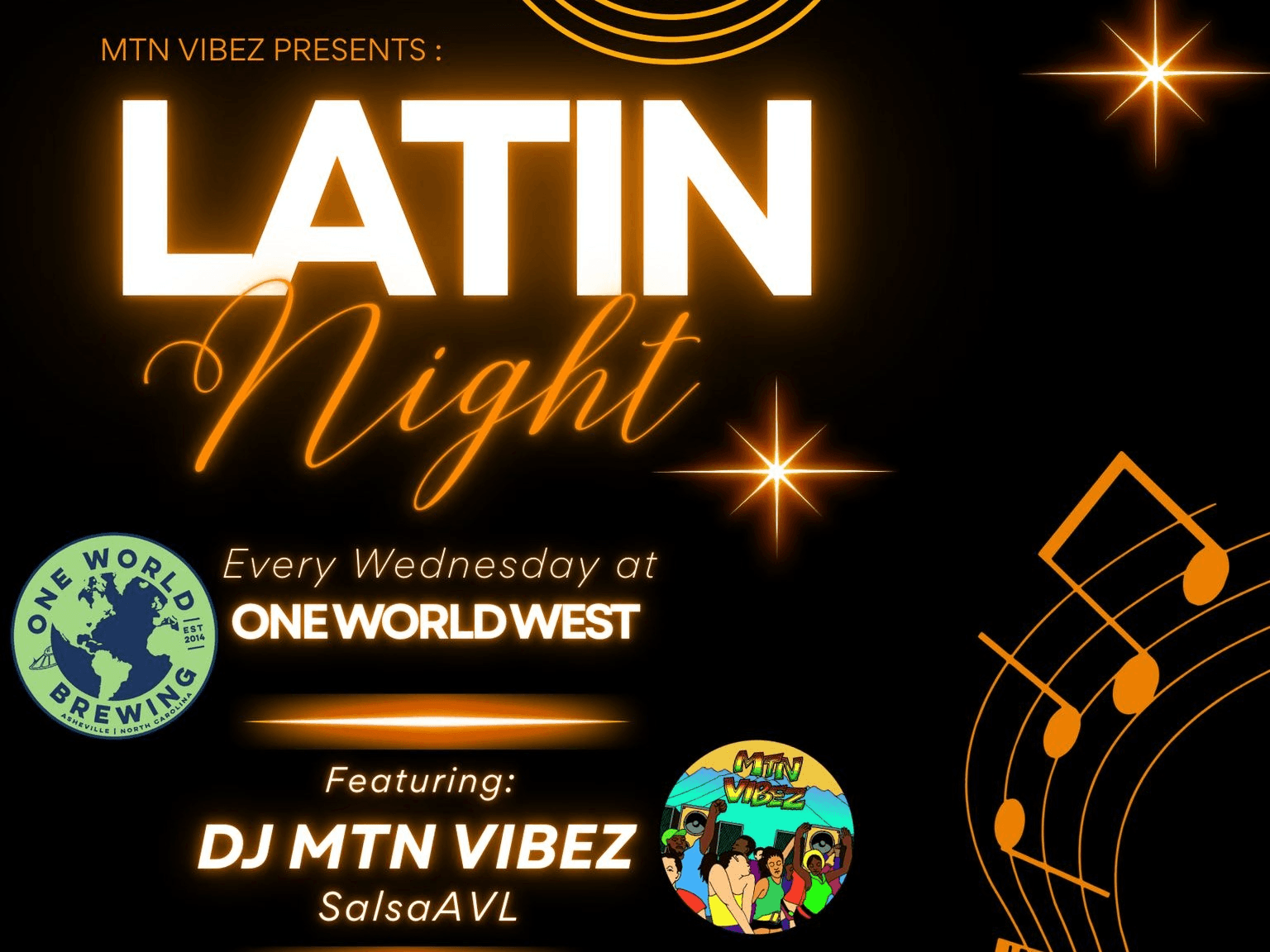 Latin Dance Night Wednesdays