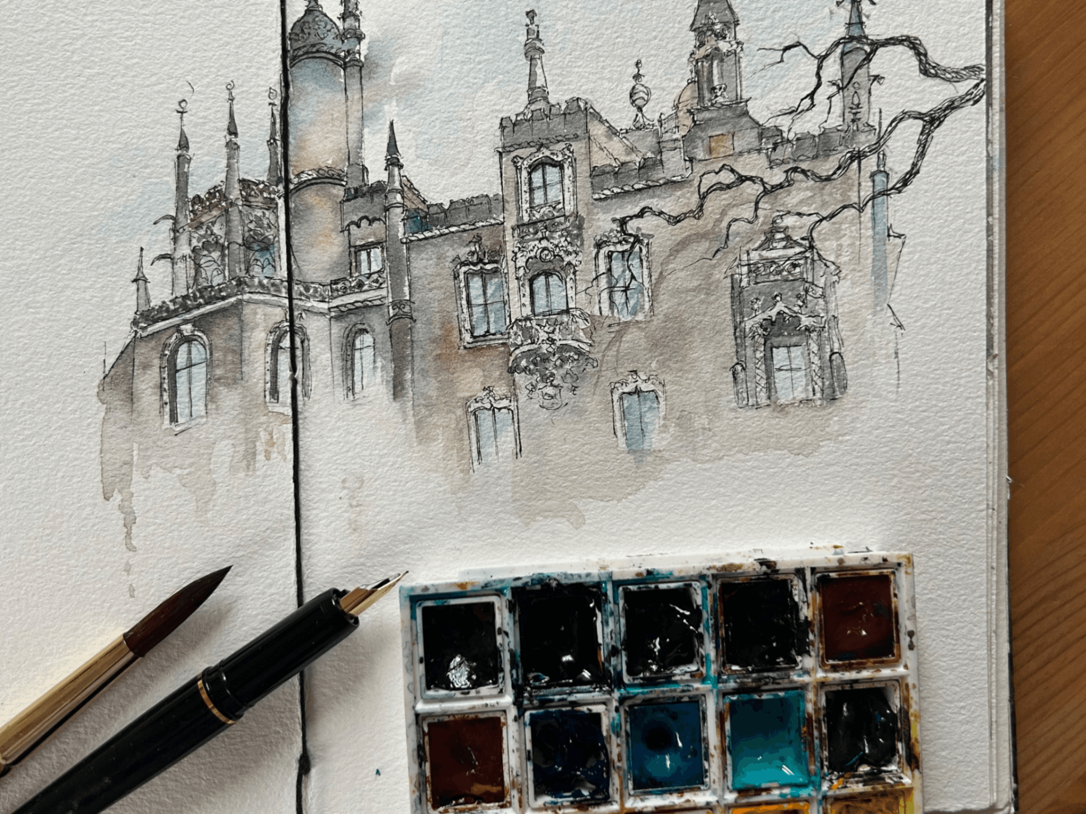 Travel Sketching with Watercolors