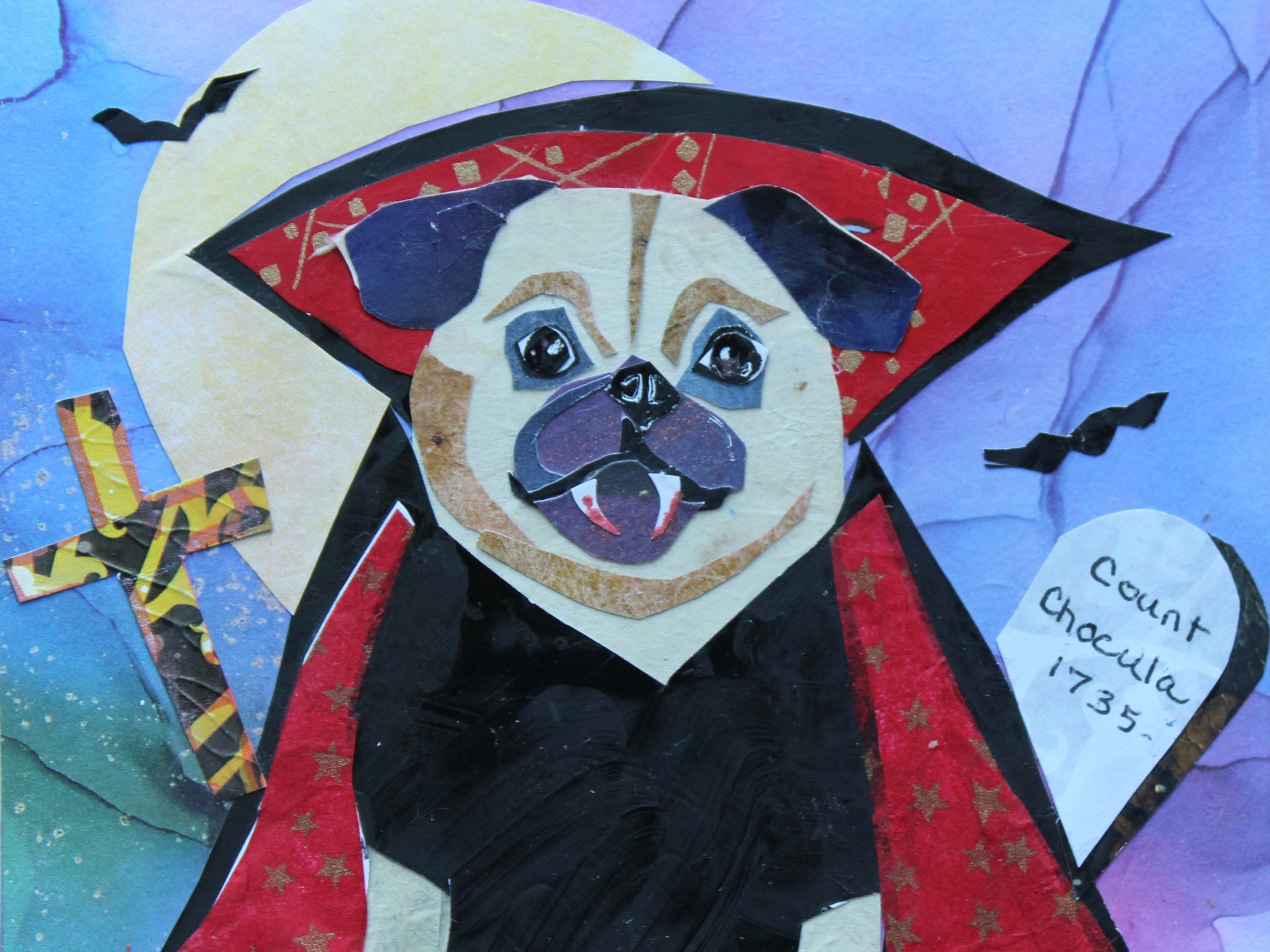Spooky Halloween Collages w/ Li Newton
