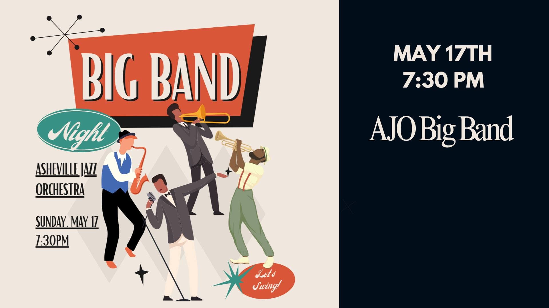 Asheville Jazz Orchestra - Big Band Night