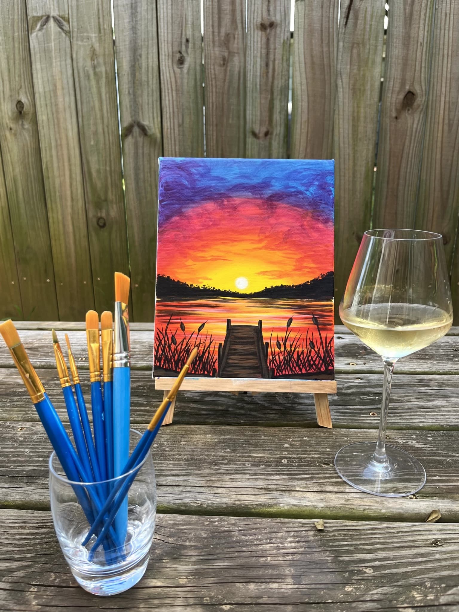 Painting and Sip With Navi