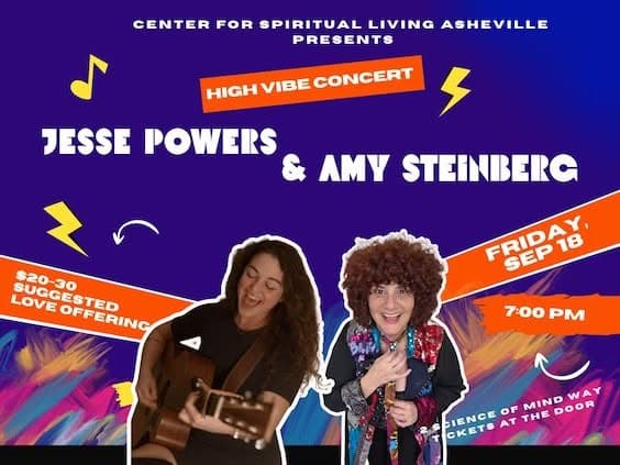๐ถ Fri Spirit Express: Amy Steinberg & Jesse Powers โ Live in Concert ๐ถ
