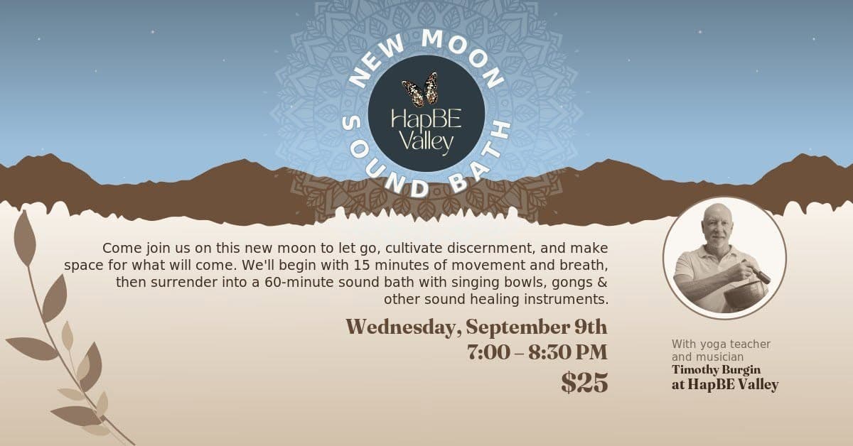 New Moon Sound Bath