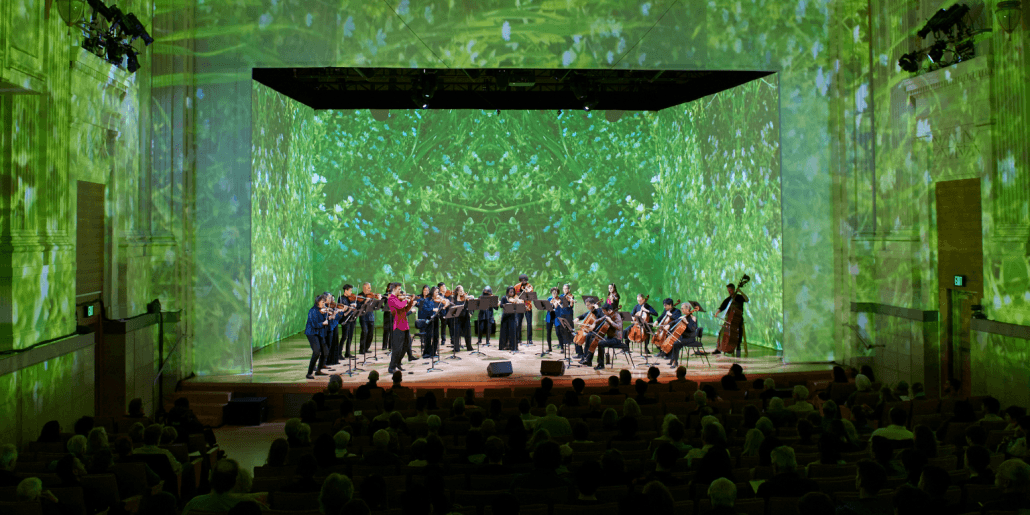 Carmina Burana with Immersive Projection Art