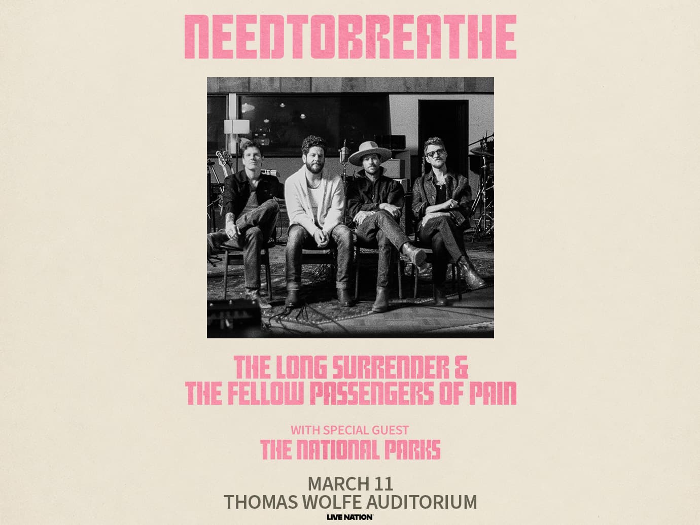 NEEDTOBREATHE: The Long Surrender Tour
